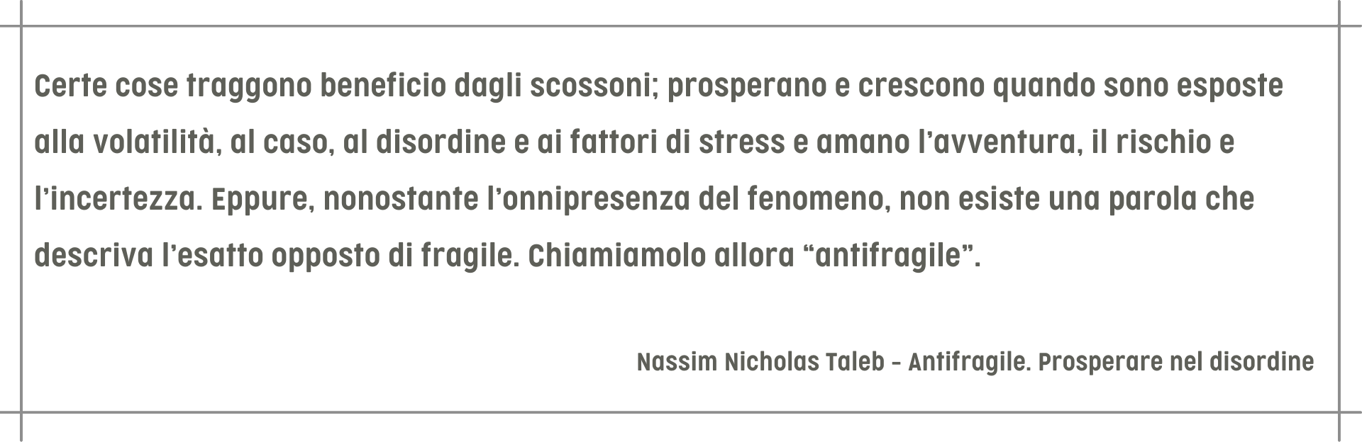 formazione antifragile