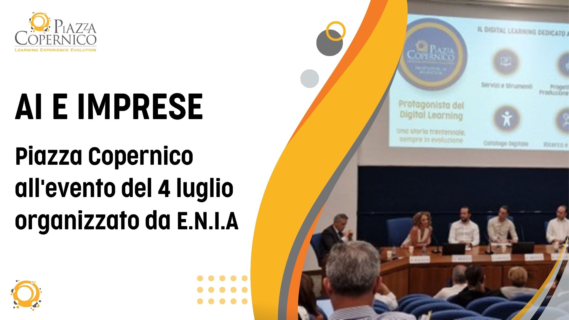 Piazza Copernico - Learning Experience Evolution